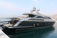Repair Base Fills Up with Yachts