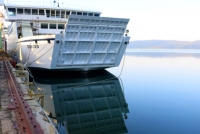 Kralj Dmitar Zvonimir Military Vessel Leaves Port after repair, Soon to be Joined by the Biokovo Ferry and the Bluemar II Yacht