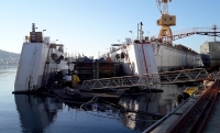Warship DBM-82 Krka at small DOCK 4