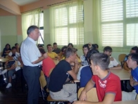Visit of scholars to the Trogir shipyard
