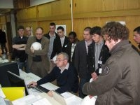 Belgian polytechnics students in Shipyard Trogir