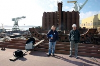 German photographers at shipyard Trogir