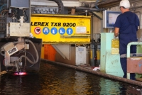 Start of steel cutting for Hull 351