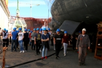 Students of the Technical School in &Scaron;ibenik Visit Brodotrogir