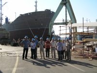 The record holders in humanity in shipyard Trogir from the island of Brac