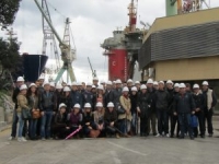 Students of civil engineering visited the shipyard