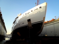 First yachts under repair after summer cruises