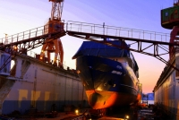 Athena and Artemis Cruise Ships and Eastcoast Cement Transport Ship Docked