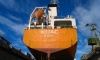 Domestic carrier ships in the dock