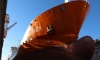 Tanker Ship Sepen and Pomgrad's Grab Dredger 22 in Overhaul